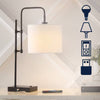 24.75" Edris Metal Task Lamp
