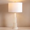 Gardiner Alabaster Tiered Table Lamp