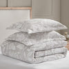 4-	Sarrah Natural Duvet Set