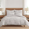 4-	Sarrah Natural Duvet Set